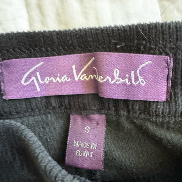 Black Corduroy Legging Pants - Picture 3 of 4